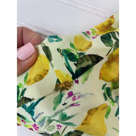 Catherine Malandrino Floral One Shoulder Bathing suit & Pilyq Bottom Set 7-8 yo - Picture 7 of 7